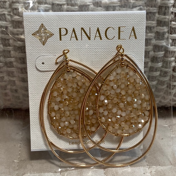 Panacea Jewelry - NWT Panacea Beaded Teardrop Earrings - 1 NEW pair